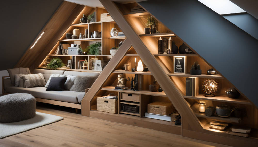 Divers - X idées d'aménager un placard sous l'escalier